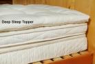 Holy Lamb Organics Quilted Mattress Topper- Deep Sleep, Full