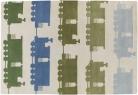 Kids Collection- Trains, beige 5' x 7'