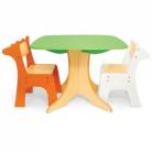 P'kolino New Safari Collection- Tree Table with Giraffe and Zebra ChairsCollection